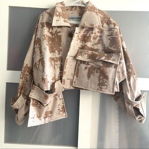 Issey Miyake cropped jacket